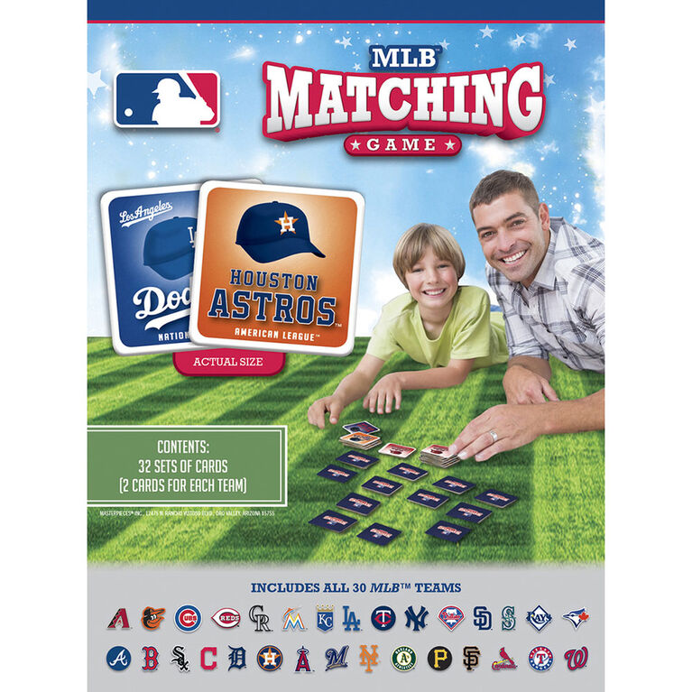 MLB Matching Card Game - English Edition