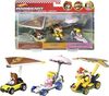Hot Wheels - Super Mario - Véhicules personnages - Coffret de 3