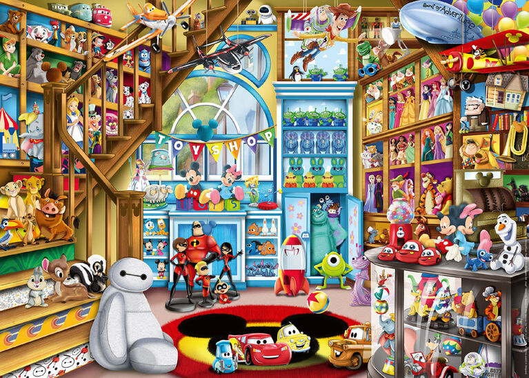 Ravensburger Disney-Pixar Toy Store 1000-Piece Jigsaw Puzzle