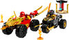 LEGO NINJAGO Le combat en voiture et en moto de Kai et Ras 71789 Ensemble de jeu de construction (103 pièces)