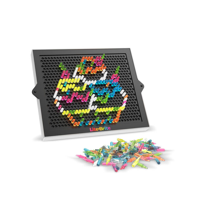 Écran magique Lite-Brite de style rétro