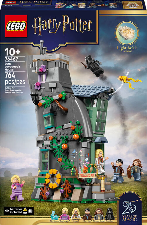 LEGO Harry Potter La Maison de Luna Lovegood, Jouet de Construction pour les Filles, les Gar&ccedil;ons et les Amateurs de 10 Ans et Plus 76467