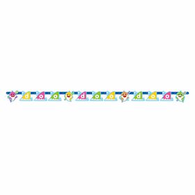Baby Shark Large Jointed Banner - English Edition