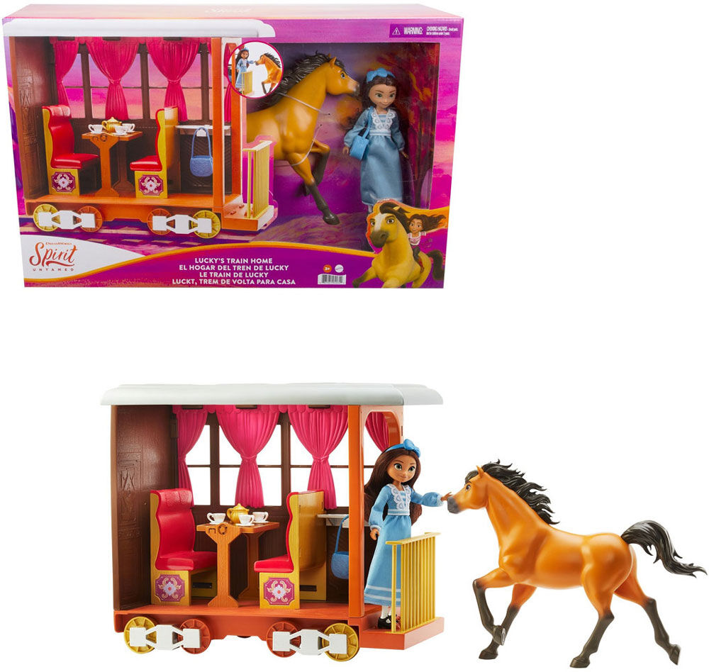 Spirit Untamed Lucky s Train Home Toys R Us Canada