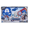Marvel Avengers, blaster et masque de Captain America, inclut blaster, 6 fléchettes et masque de Captain America, dès 5 ans