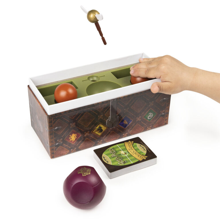 Harry Potter Catch The Golden Snitch, A Quidditch Board Game for Witches, Wizards and Muggles