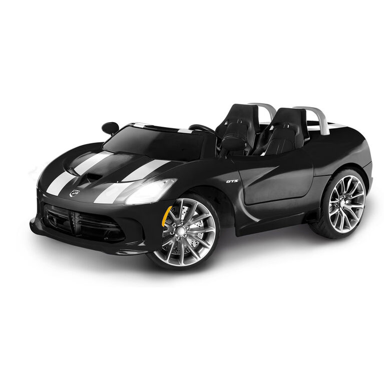 Porteur Dodge Viper De 12v Noir Toys R Us Canada
