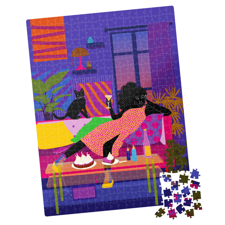 500Piece Jigsaw Puzzle, Artist Spotlight Series Aurelia Durand, Lemon