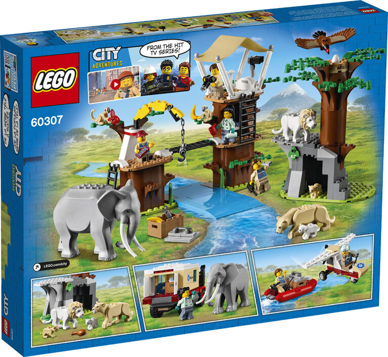 LEGO City Wildlife Rescue Camp 60307 (503 pieces)