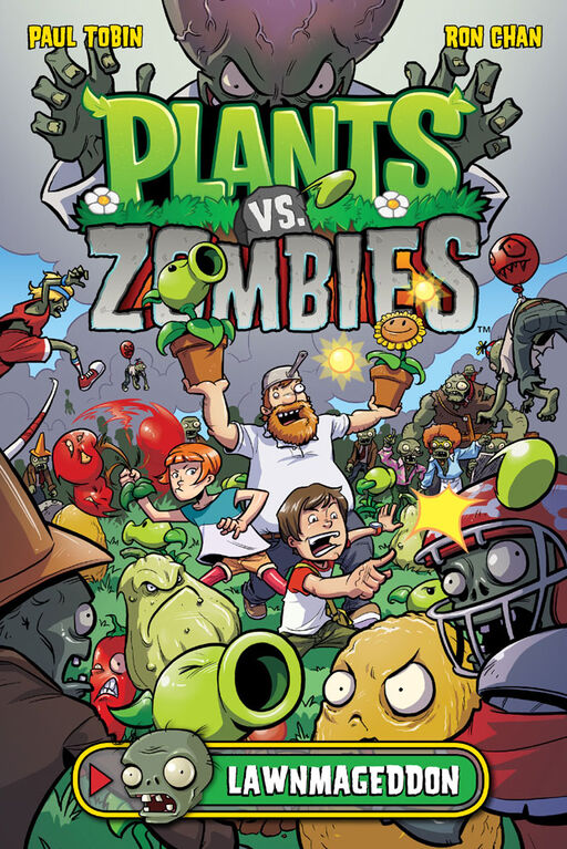 Plants vs. Zombies Volume 1: Lawnmageddon - English Edition