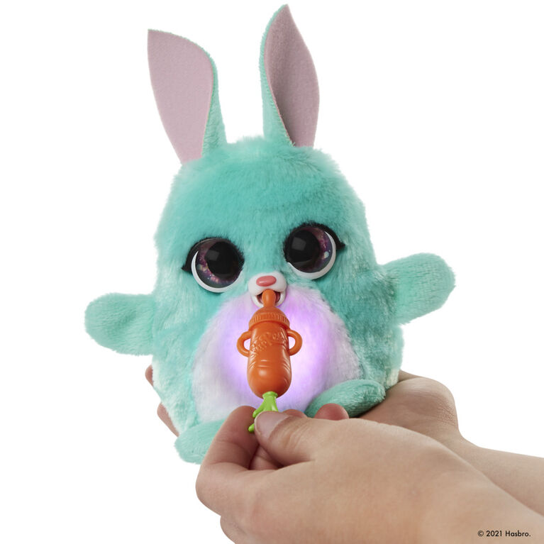 furReal Fuzzalots Bunny Interactive Animatronic Color-Change Toy