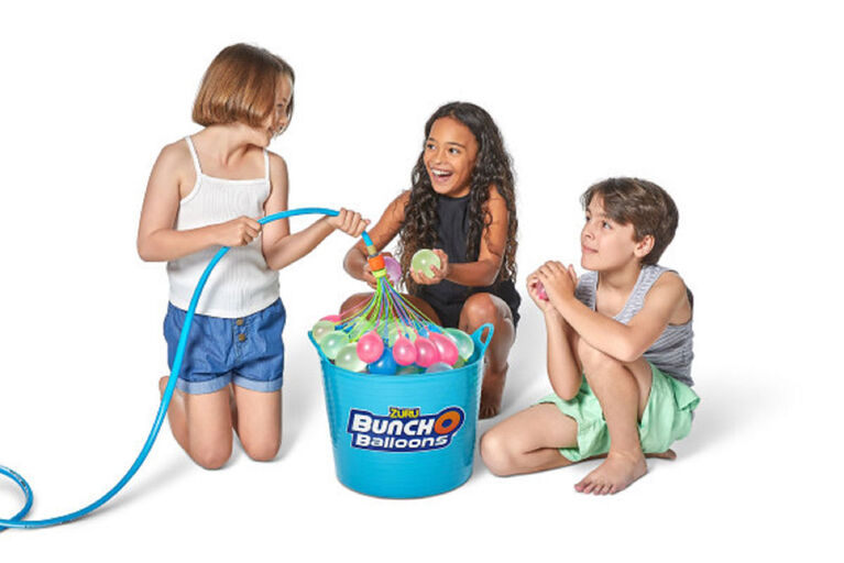 Zuru Bunch O Balloons Tropical Party 100+ Rapid-Filling Self-Sealing Water Balloons (3 Pack)