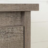 Tassio 1-Drawer Nightstand Weathered Oak