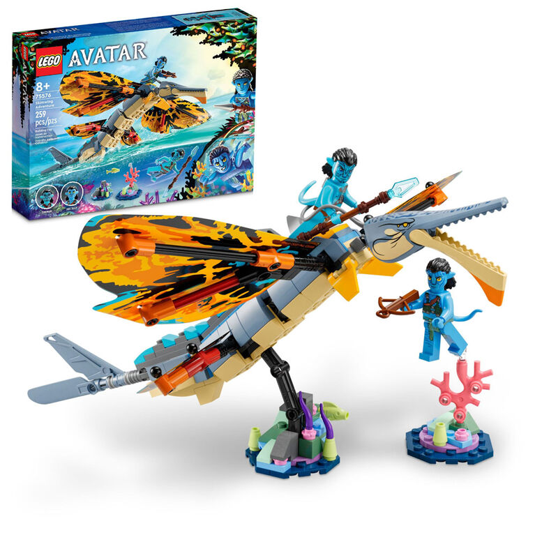 LEGO Avatar L'aventure du Skimwing 75576; Ensemble de jeu de construction (259 pièces)