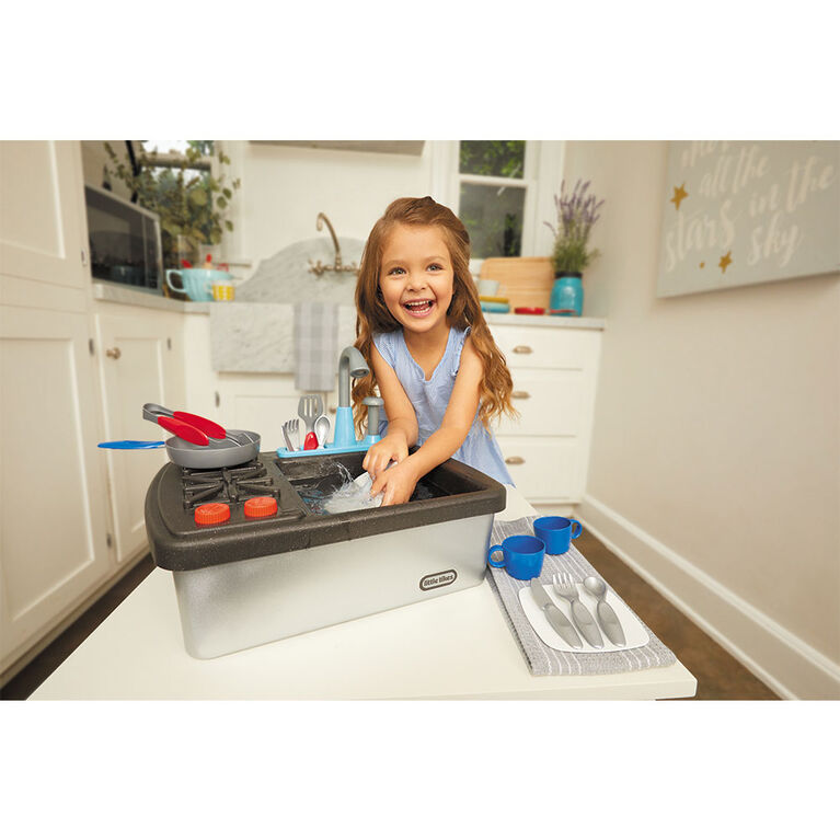 Little Tikes First Sink & Stove Realistic Pretend Play Appliance for Kids