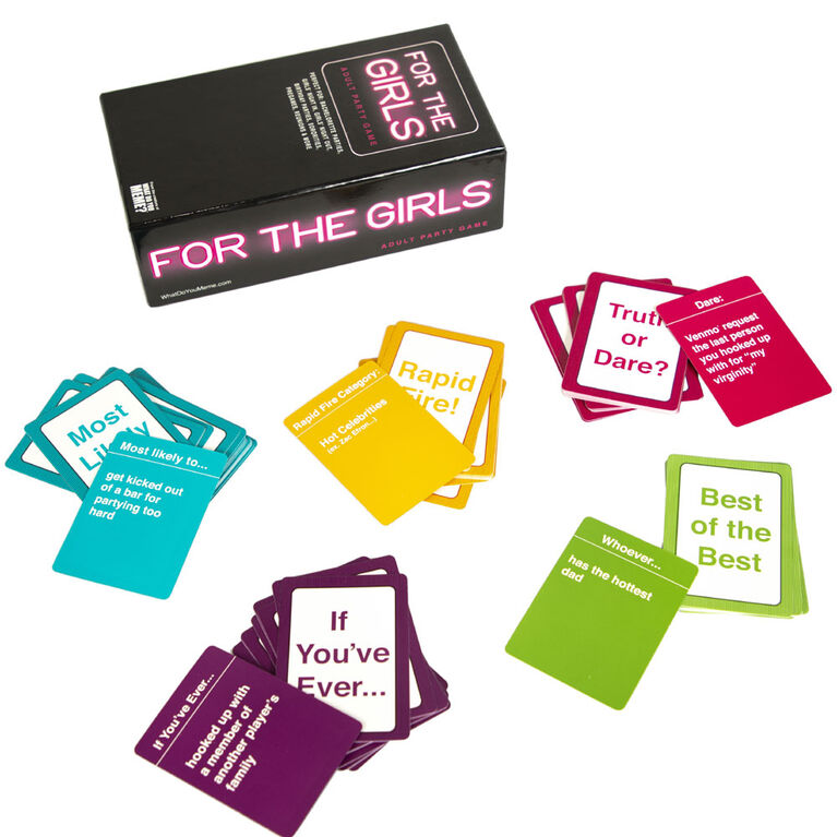 For The Girls Adult Party Game by What Do You Meme? - English Edition