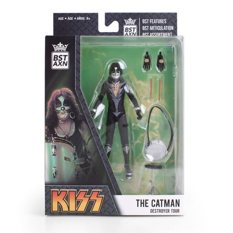 The Catman (KISS) BST AXN 5" Action Figure - English Edition
