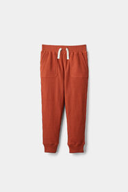 RISE Little Earthling Waffle Jogger Brown