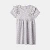 Short Sleeve Ruffle Dress