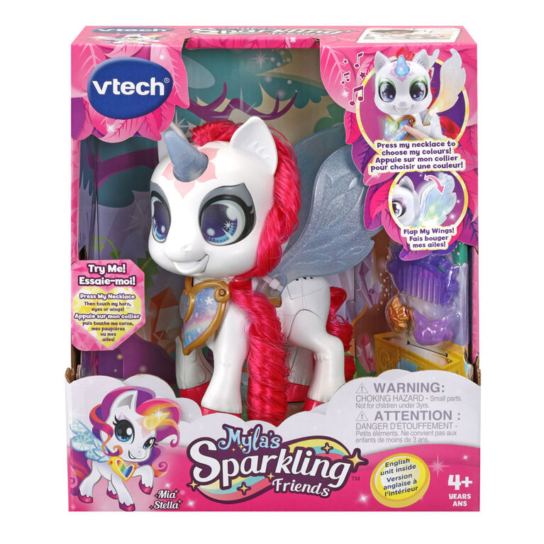 VTech Myla's Sparkling Friends Mia the Unicorn - English Edition
