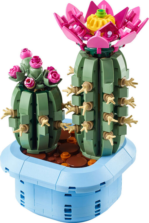 LEGO Botanicals Flowering Cactus Building Toy for Girls & Boys, Ages 9+ Room Decor for Kids - 11509