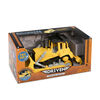 Driven, Midrange Bulldozer, Medium Yellow Toy Construction Vehicle