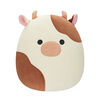 Squishmallows 12" - Ronnie Brown et Vache Blanche