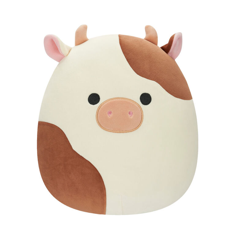 Squishmallows 12" - Ronnie Brown et Vache Blanche