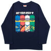 Lego Ninjago Group Long Sleeve Tshirt Navy