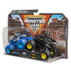 Monster Jam, Official Batman Vs. Megalodon Die-Cast Monster Trucks, 1:64 Scale
