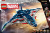 LEGO Marvel Avengers: Age of Ultron Quinjet - Kids Toy With Collectible Marvel Action Figures - 76325