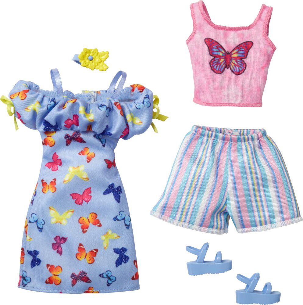Barbie Clothes 2 Outfits and 2 Accessories for Barbie Doll