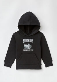Northern Reflections Iconic Loon Hoodie Black