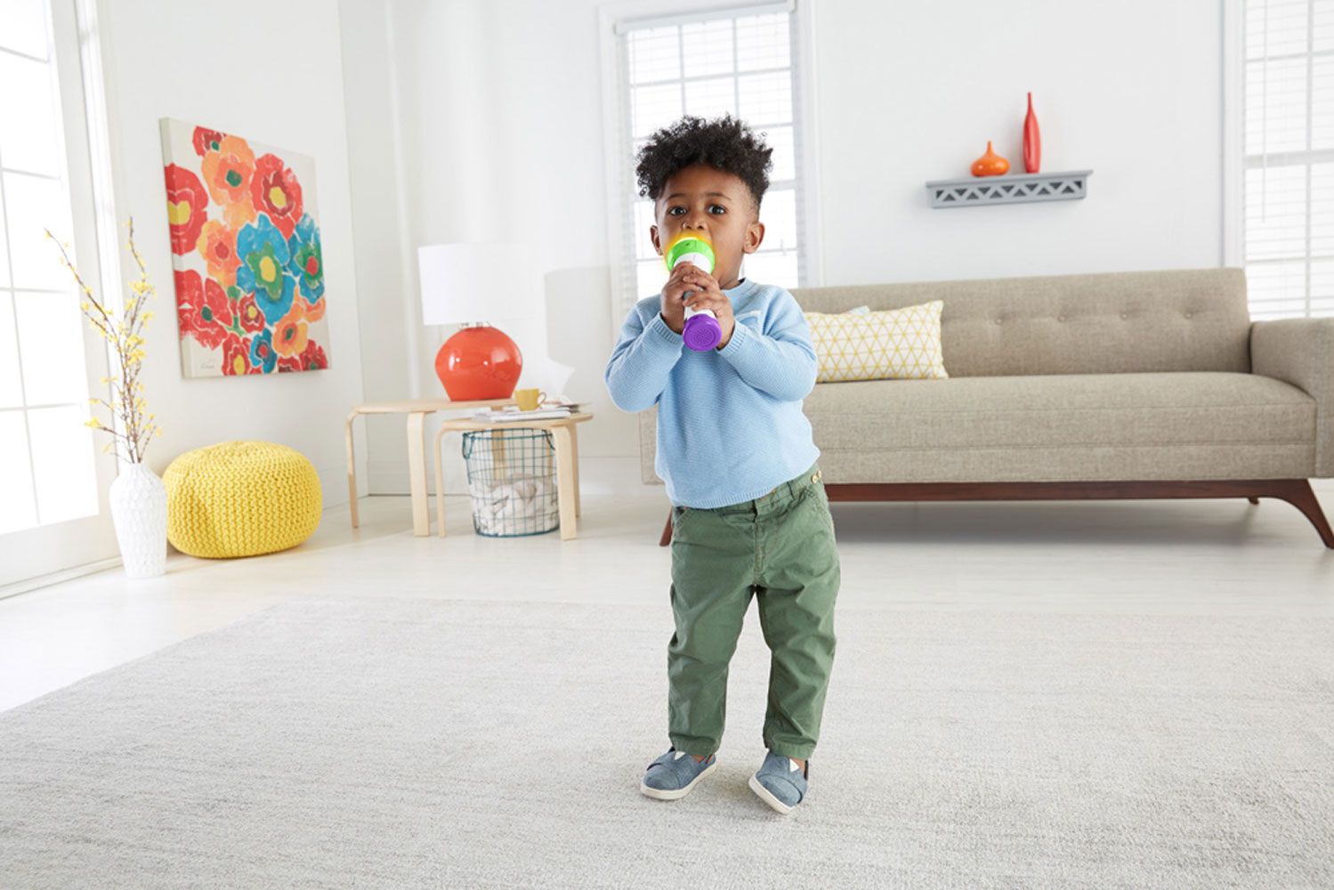 Fisher Price Laugh Learn Rock Record Microphone English Edition