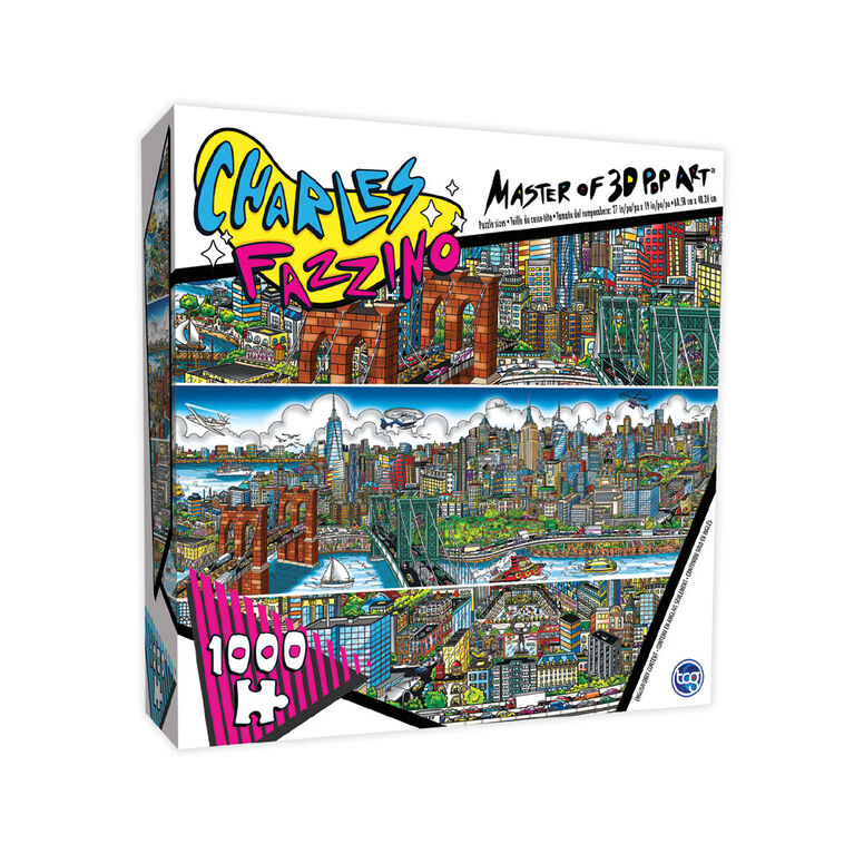 1000 Piece Charles Fazzino Puzzle Collection