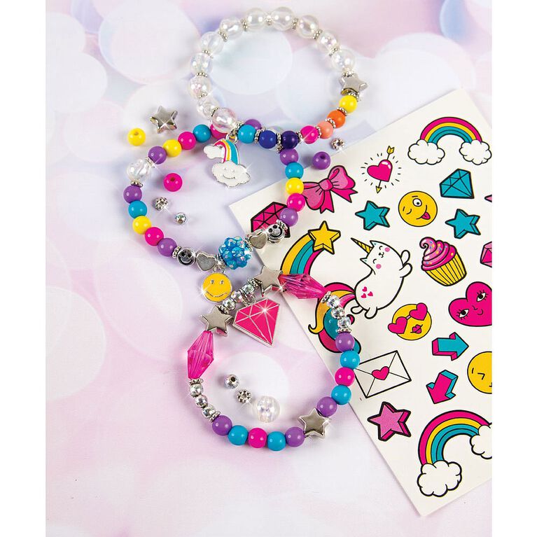 Make It Real Beaded Charm Bracelets Digital Dream | Toys R Us Canada