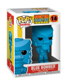 Figurine en Vinyle Blue Bomber par Funko POP! Rock 'Em Sock 'Em