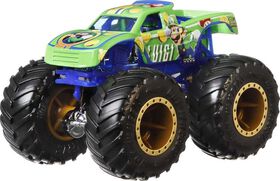 Camions Dinosaures ​Jurassic World Monster Trucks Hot Wheels, jouet &agrave; l'&eacute;chelle&nbsp;1:64