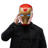 Marvel Legends Series Iron Man Premium Electronic Helmet with Light FX, Avengers: Endgame Adult Roleplay Gear