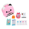 Gabby's Dollhouse, Gabby Girl On-The-Go Travel Set, Pretend Play Travel Toys, Toy Passport, Toy Phone and Compass Charm