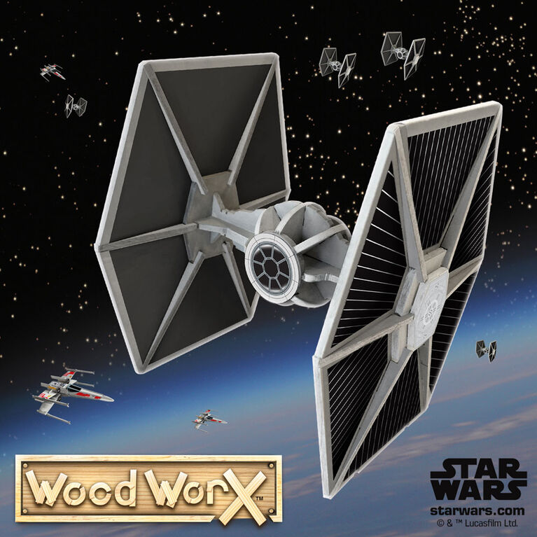 Chasseur Tie impérial Star Wars Wood WorX