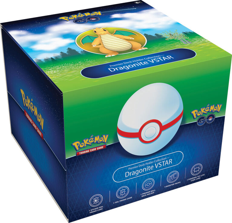 Pokemon GO Premier Deck Holder Collection-Dragonite VSTAR - English Edition