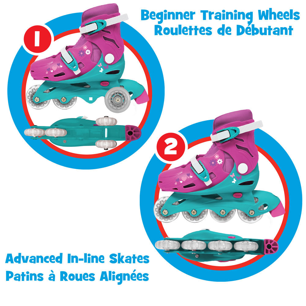 Little Tikes Patins d entrainement 2 en 1 Rose Toys R Us Canada
