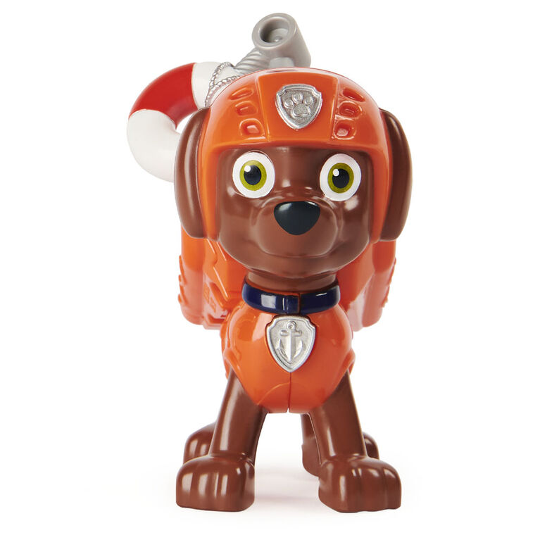 PAW Patrol, Action Pack Zuma Collectible Figure with Sounds and Phrases