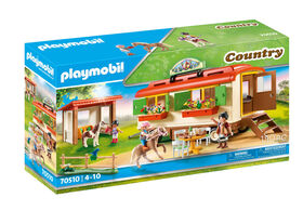 Playmobil - Pony Shelter with Mobile Home