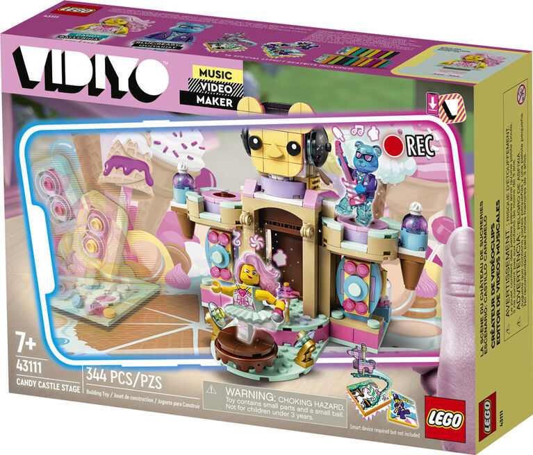 LEGO VIDIYO Candy Castle Stage 43111 (344 pièces)