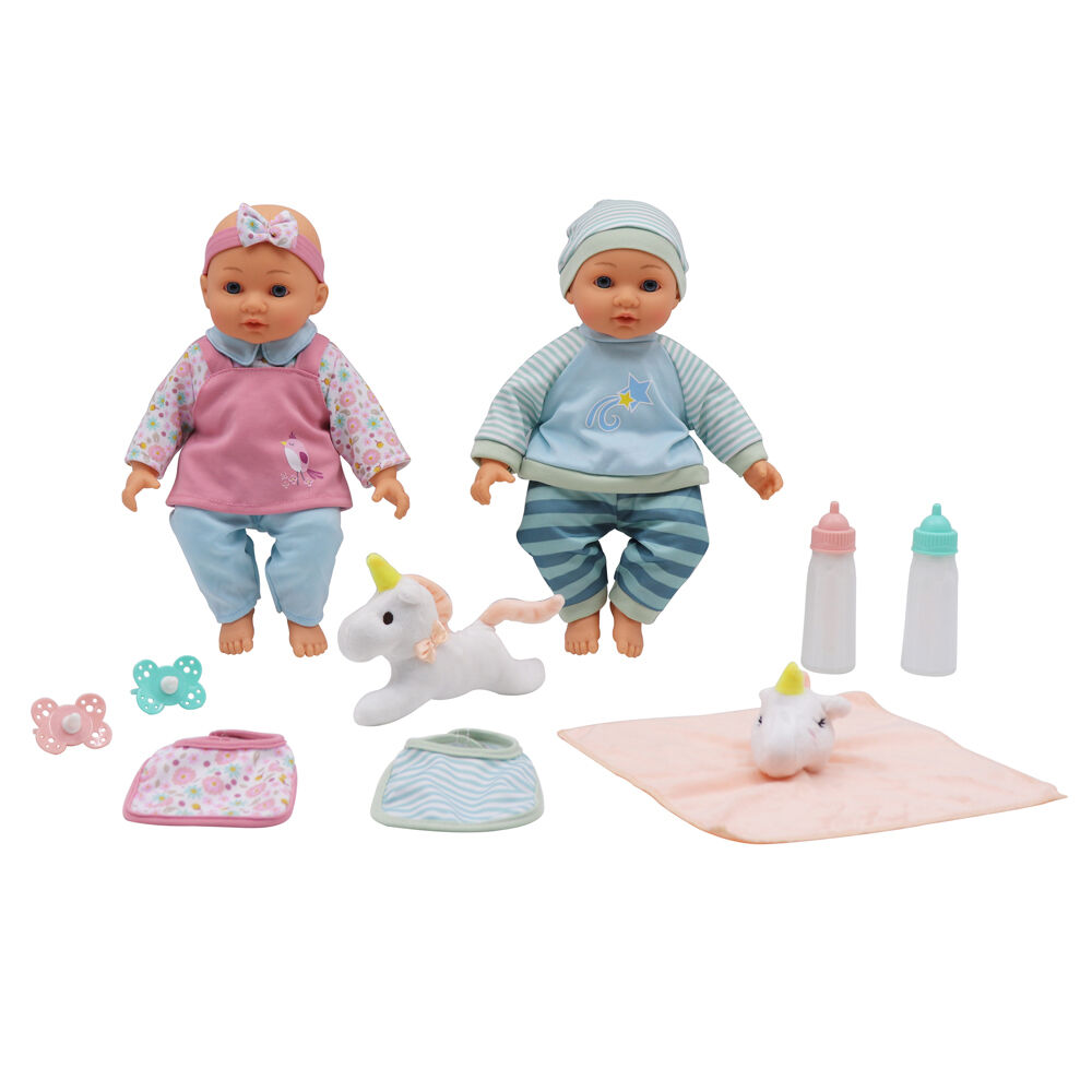 You & Me-14" Twins Baby Set