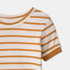 RISE Little Earthling Short Sleeve 2 Piece Sleep Orange Stripe