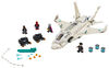 LEGO Super Heroes Marvel L'attaque de Spider Man avec le jet de S 76130