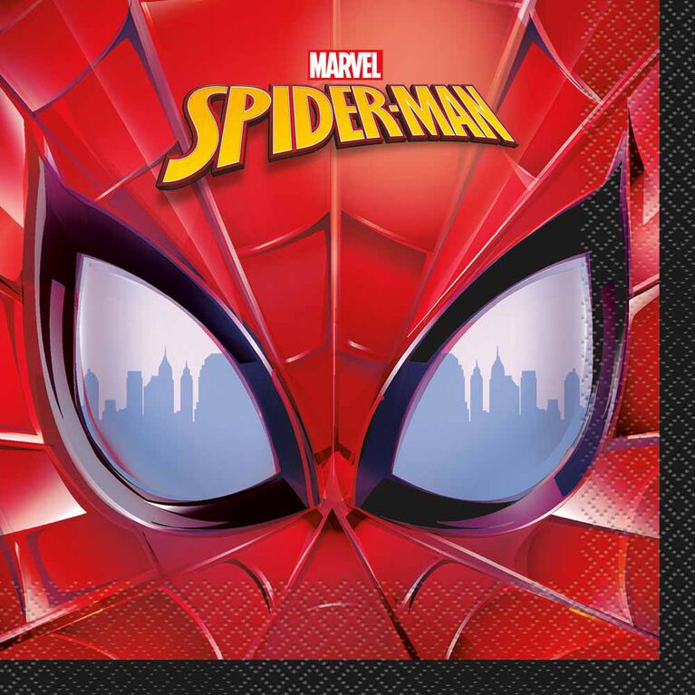 Spider-Man Luncheon Napkins, 16 pieces
